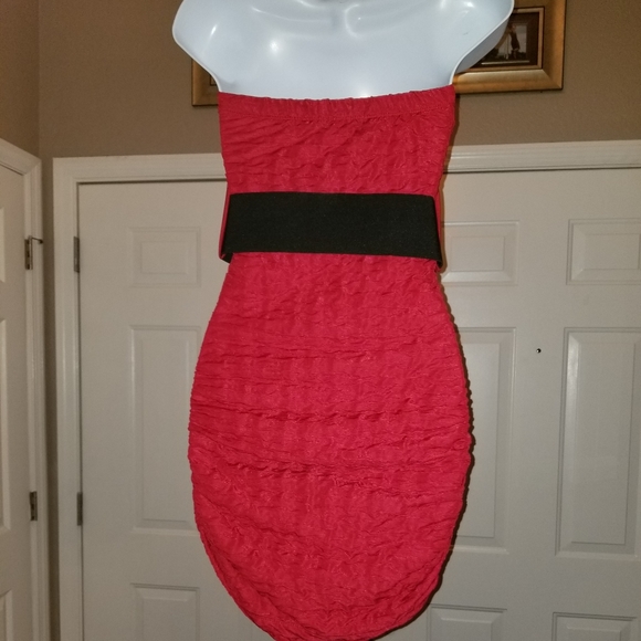 Red Mini  Dress - Picture 7 of 14